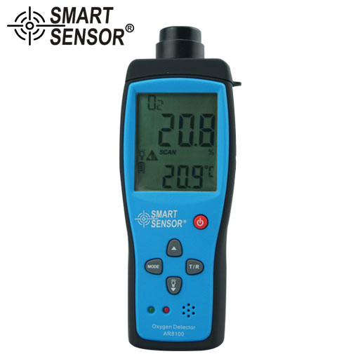 ?，?AR8100氧氣濃度檢測儀 O2氧氣測試儀 氧氣探測分析儀報警器